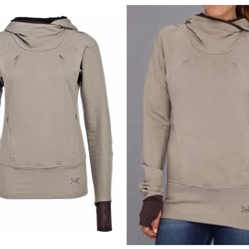 Rare Arc'teryx Women's Detente Hoodie with adorable chest Accents FINAL PRICE